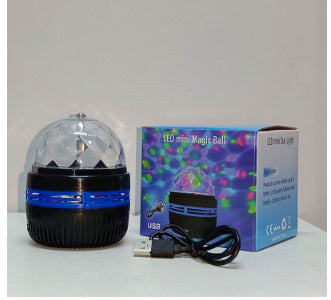 LED Star Galaxy Projector Lamp Colorful Rotating -Disco Party Stage Light